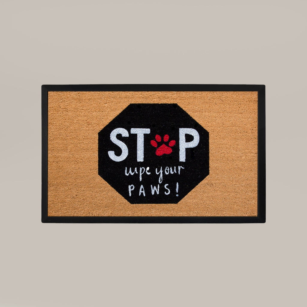 Stop, Wyps Rectangular Doormat Set – Convertible Two-Piece System
