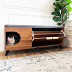 tucker shoe cabinet & pet nook