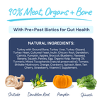 Freeze-Dried Raw Turkey Meal Bites