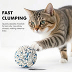 Noisylion Natural Cassava Cat Litter – Unscented, Low-Dust