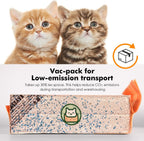 Noisylion Natural Cassava Cat Litter – Unscented, Low-Dust