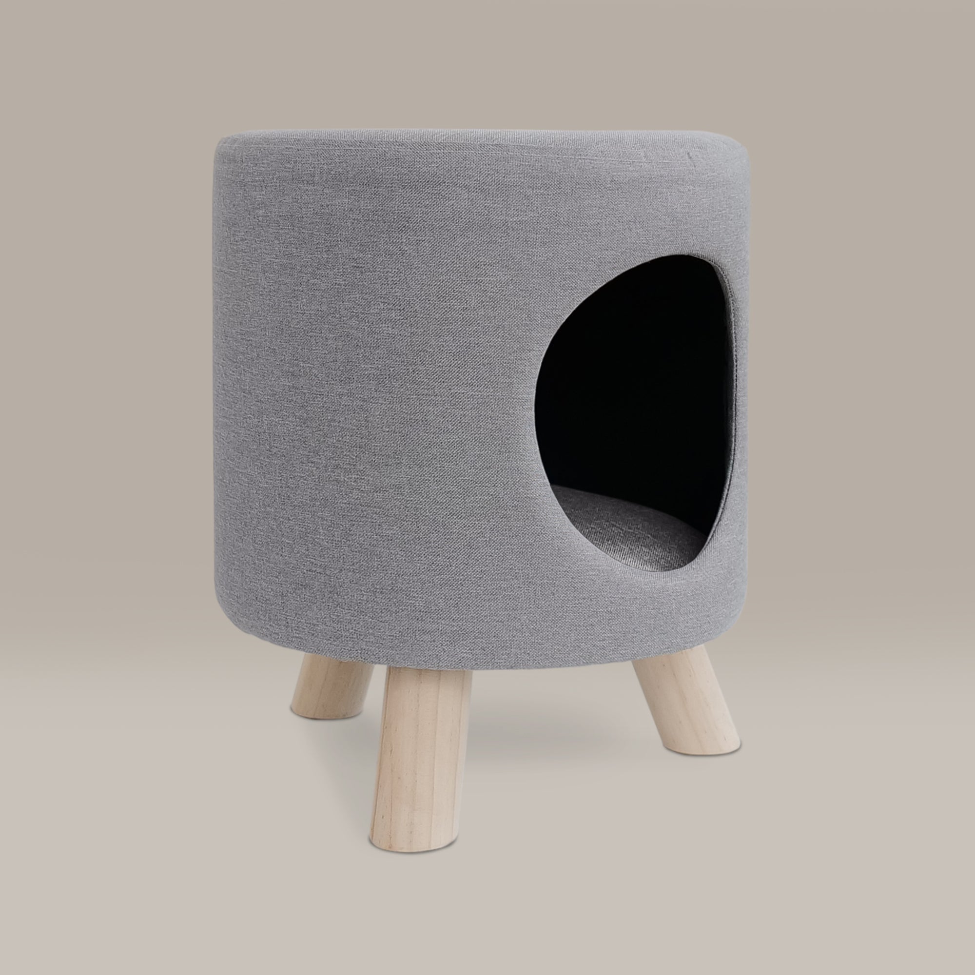 Wallie Pet Stool & Nook – Footstool with Built-In Pet Space