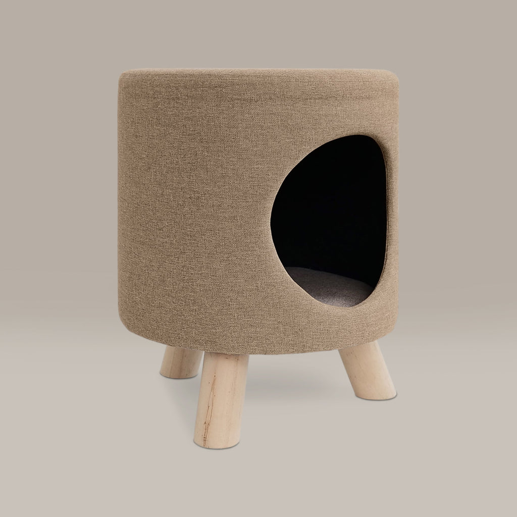 Wallie Pet Stool & Nook – Footstool with Built-In Pet Space
