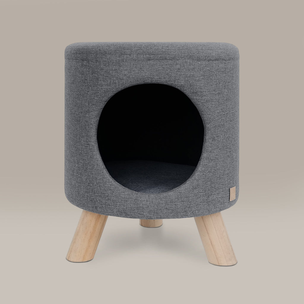 Wallie Pet Stool & Nook – Footstool with Built-In Pet Space