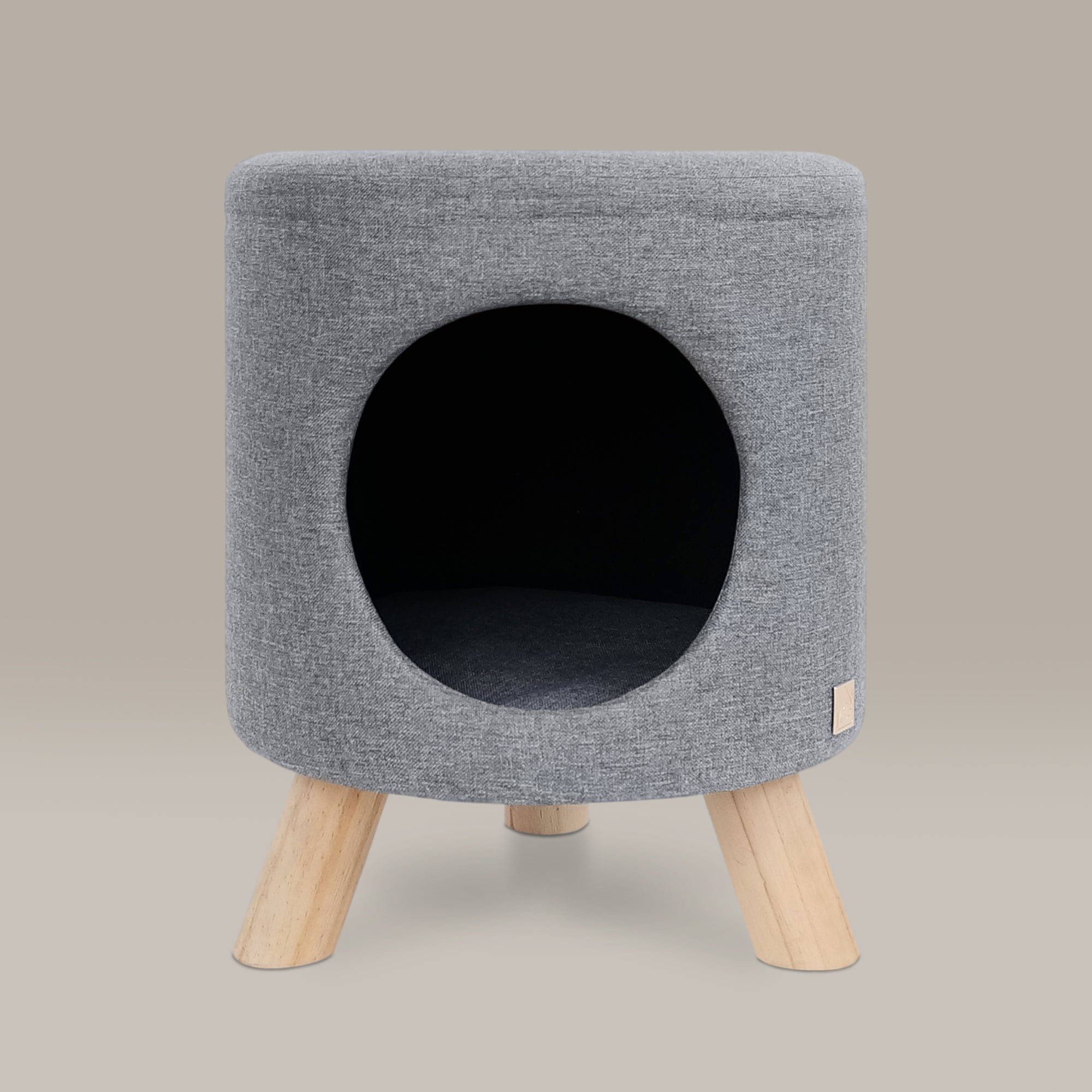 Wallie Pet Stool & Nook – Footstool with Built-In Pet Space