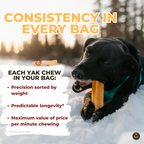 Bully Bunches Blueberry Himalayan Yak Chew – Medium