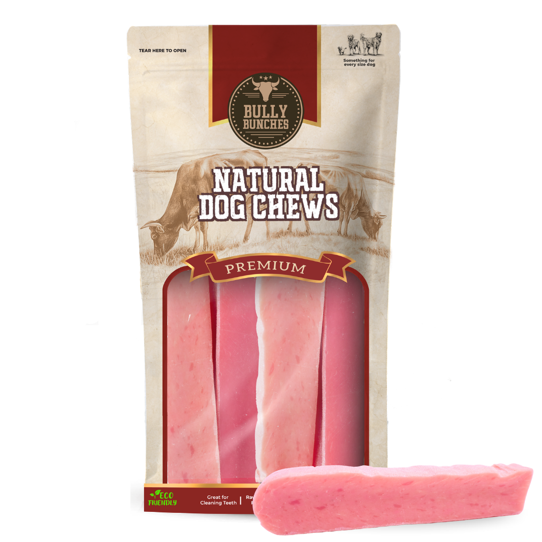Bully Bunches Strawberry Himalayan Yak Chew – Medium